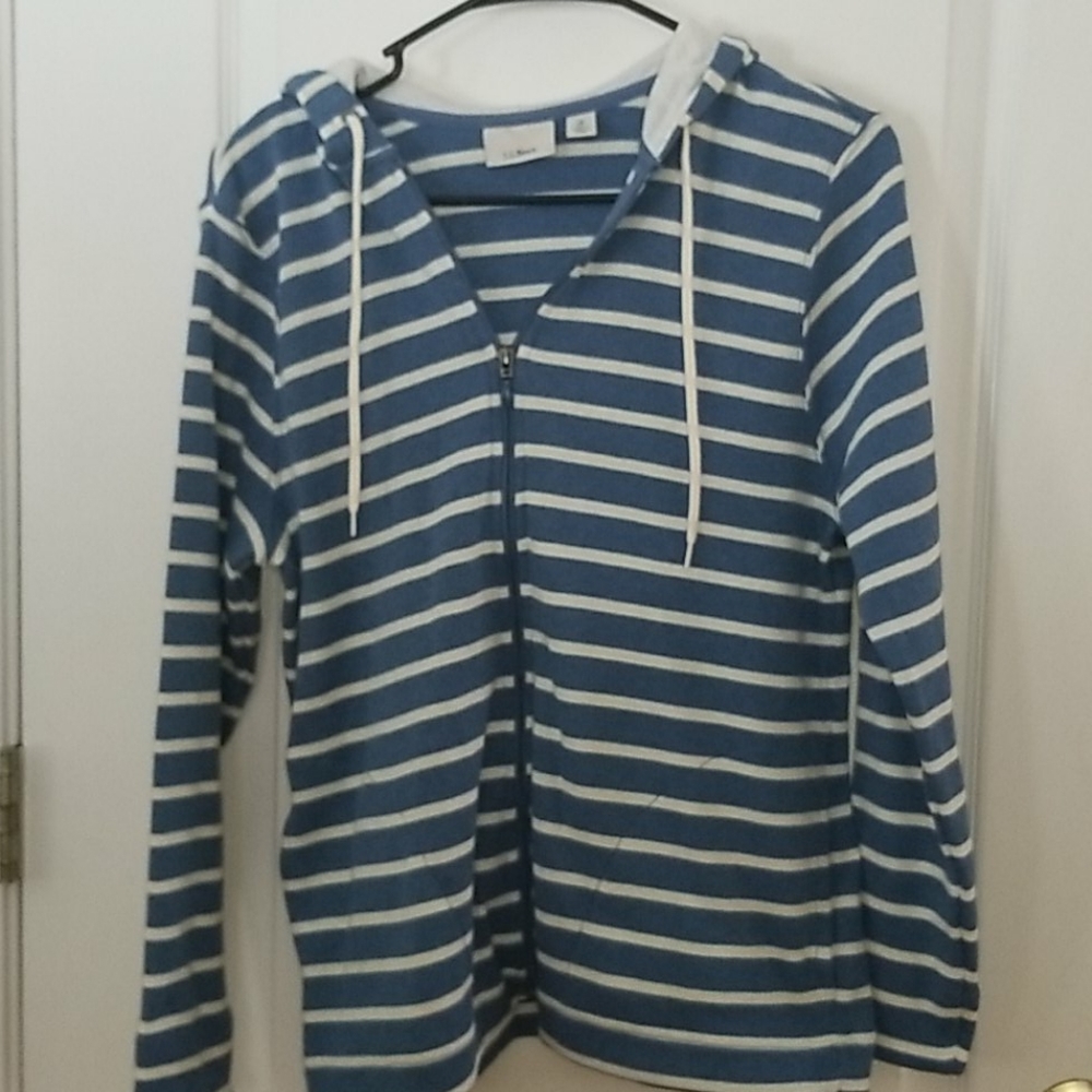 LL BEAN Zip Up Hoodie